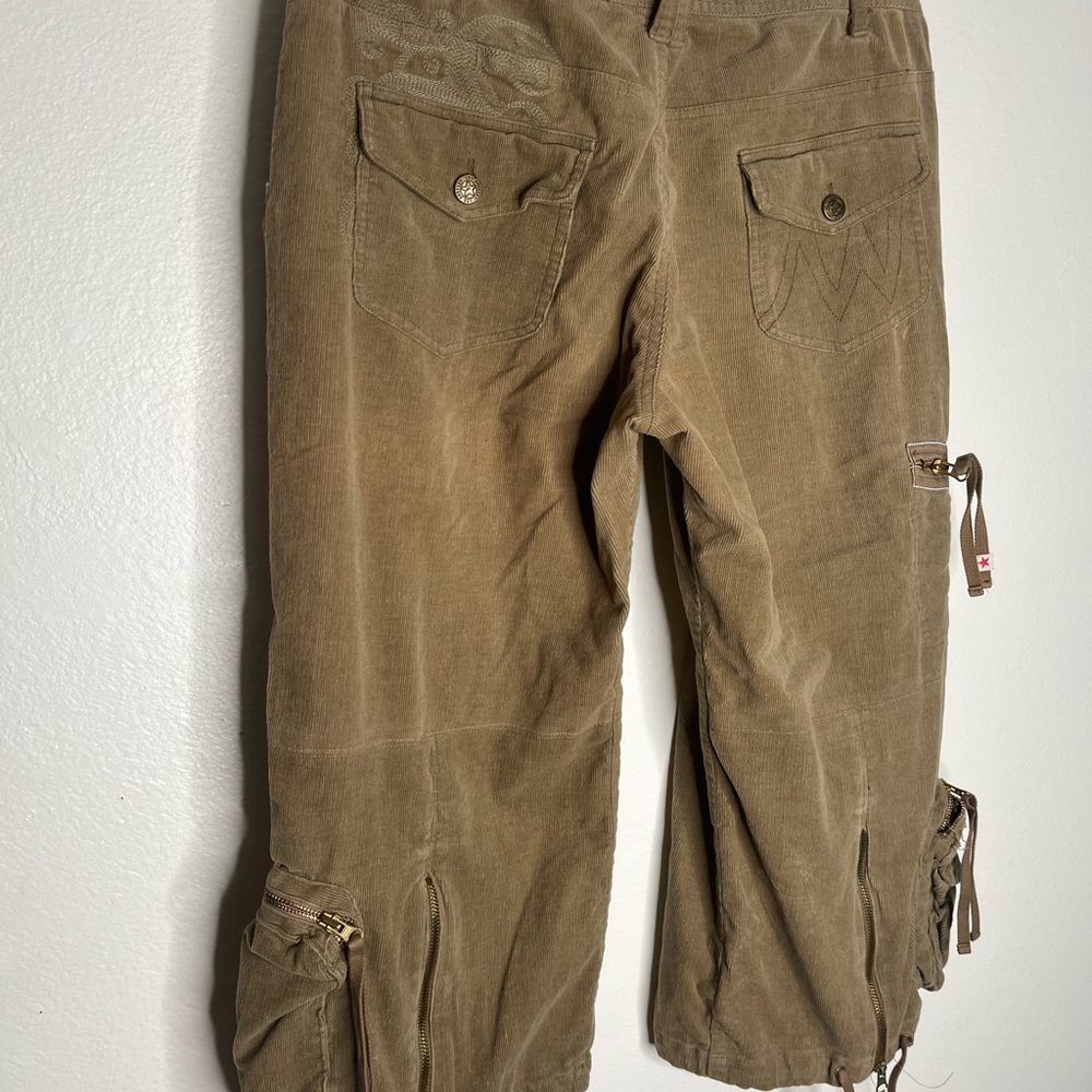 Vintage LA wide leg corduroy capris - Picture 8 of 9